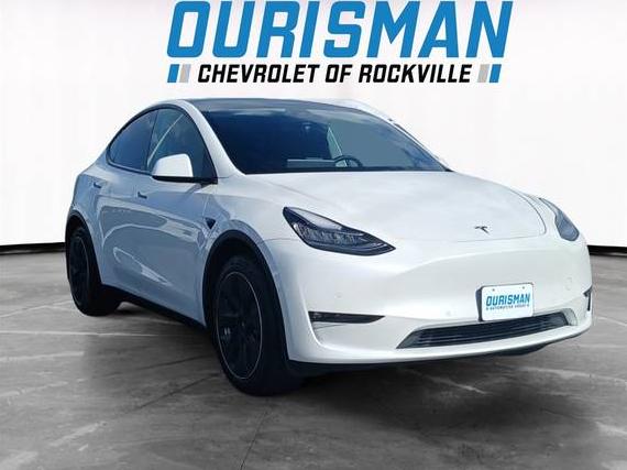 TESLA MODEL Y 2021 5YJYGDED6MF107336 image